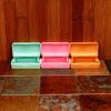 1 Pcs Miniature Dollhouse Double-layer Pencil Case Simulated Scene Model Pretend Play Mini Stationery Box for Kids