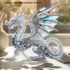 2D Acrylic Decor Peacock Figure Peacock Lotus Dragon Wolf Decor For Office Housewarming Gift Home Desktop Decor Lucky Ornament