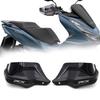 MAORANG Motorcycle Handguards for PCX 125 Motorcycle Accessory (2018-2026+) - Windscreen, Two-Handed Handle, Windproof, (Black) [Used]