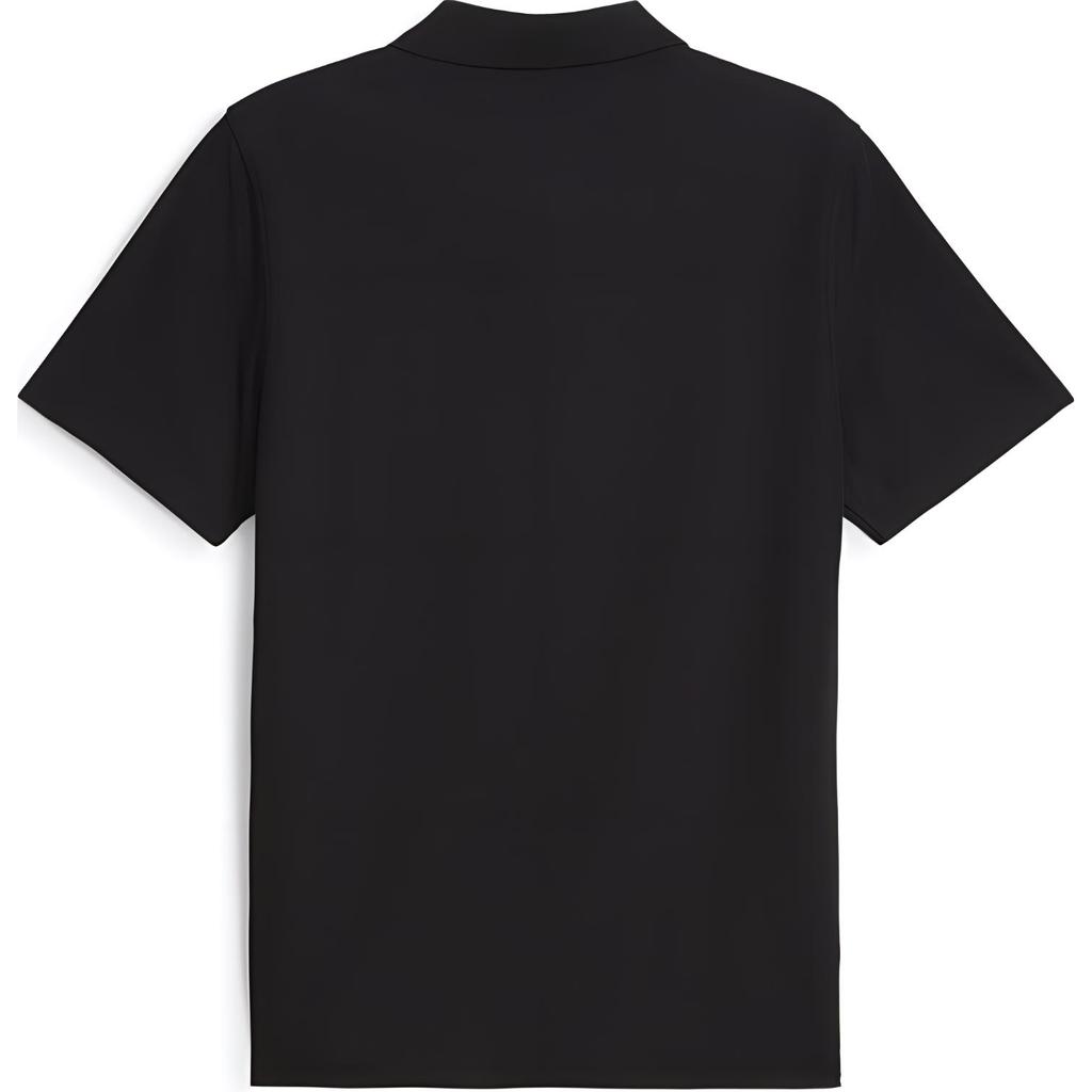 Puma Ferrari Racing Series Casual Logo Short Sleeve Polo Shirt Men Polo Shirts Black 627048-01