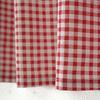 Thickened Print Plaid Short Curtains for Living Room Bedroom Kitchen Window Blocking Decorative Small Curtains