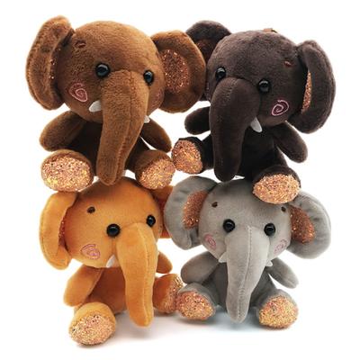 Mini Elephant Stuffed Key Chain Doll Pendant Keychain Plush Holder Bag