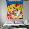 Vintage Sweetheart/Pin-up Pattern Home Decor Tapestry, Wall Hanging, Decorative RV Wall Cloth.MGT0918230