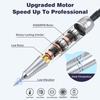 Professional Nail Drill Electric Nail File Manicure Pedicure Kit 45000RPM Portable with 6 Drill Bits for Salon and Home Use