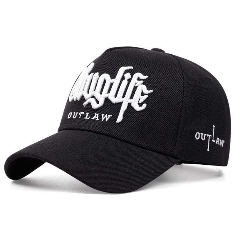 Simple And Fashionable New Baseball Hat Riot Life Embroidered Street Hip Hop Hat Daily Life Leisure Decoration Sunshade Hat