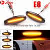 LED Fender Side Marker Turn Signal Lights for Jaguar XK8, XKR, S-Type, XJ X350