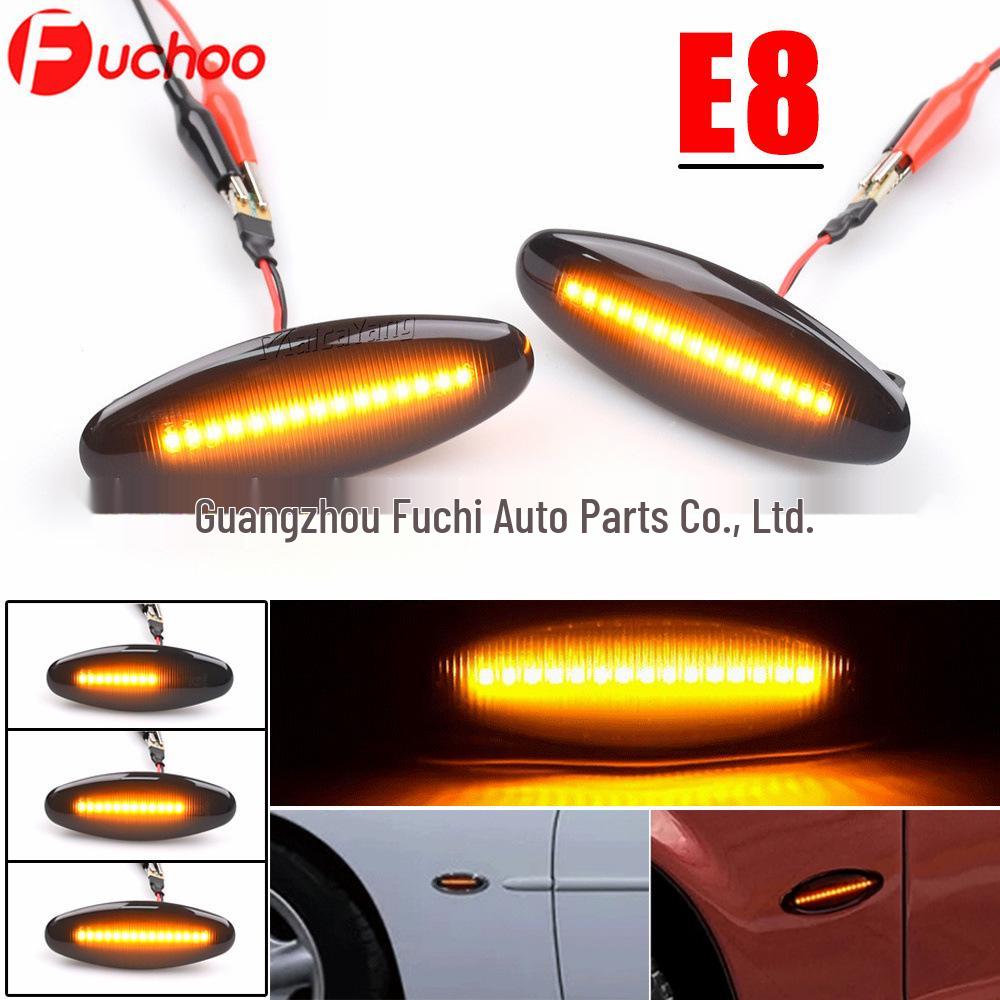 LED Fender Side Marker Turn Signal Lights for Jaguar XK8, XKR, S-Type, XJ X350