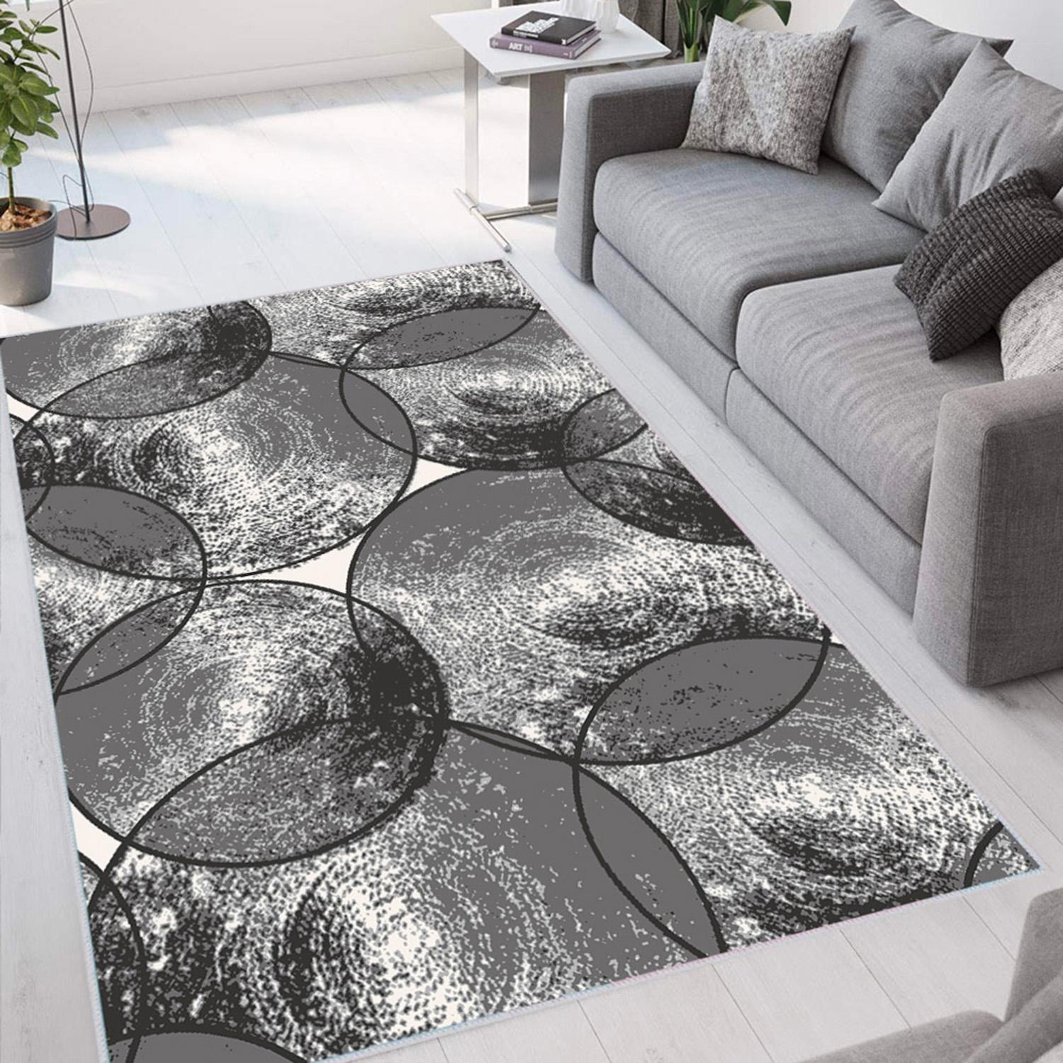 

Rovigo Home Моющийся ковер с набивным рисунком RVG1661 50 x 80 серый