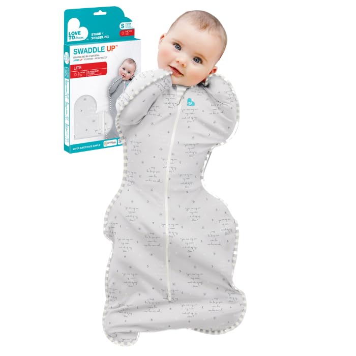 

Love to Dream Swaddle Up Чудо-пеленка Легкая для и Японский малыш Детский душ Моро Предотвращение ночного плача Весна, Лето, Осень, 24-27℃ серый