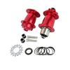 Aluminum Alloy Bicycles Hubs 6 Pawl Freehub Engagement 32H Compatibility 4+2 Bearing Light Weight Cycling Component