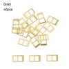 5mm Mini Ultra-small 4 Colors Tri-glide Buckle Belt Buttons Doll Bags Accessories Diy Dolls Buckles