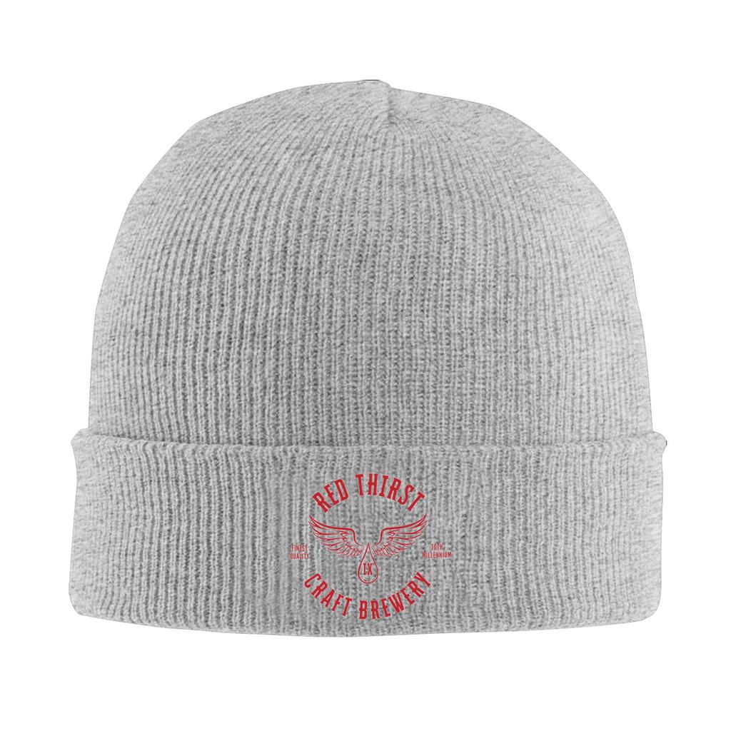 Red Thirst Craft Brewery Wintermützen Mützen Hut Warm Herbst Strickmützen Mützen für Damen Herren