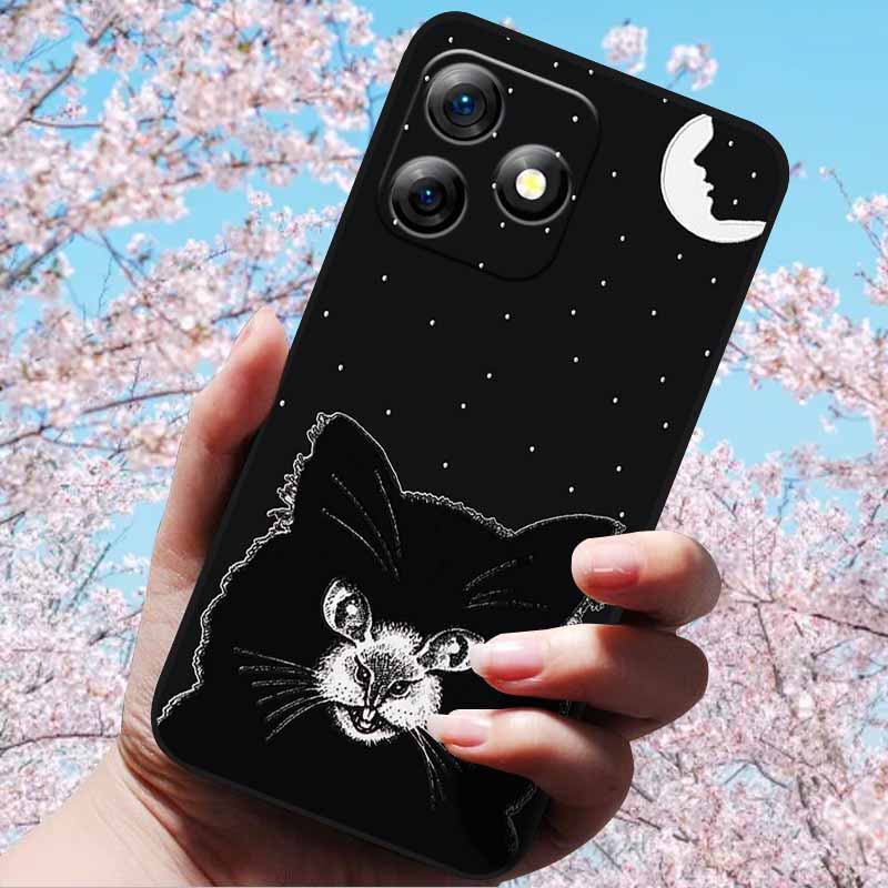 3D Relief Embossed Retro For Ulefone Note 18 Ultra Cases Soft Silicone Back Cover Cases For Ulefone Note 18 Ultra 3D Relief Case