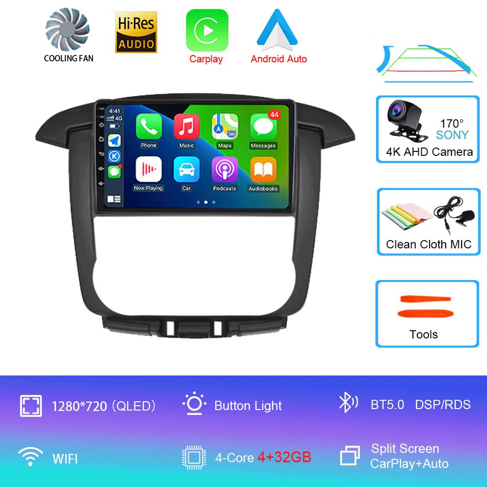 

Android 14 Car Radio Wireless Carplay Auto For Toyota Innvoa 2008 - 2014 Navigation GPS Screen 4G+WIFI BT Head Unit No 2din DVD