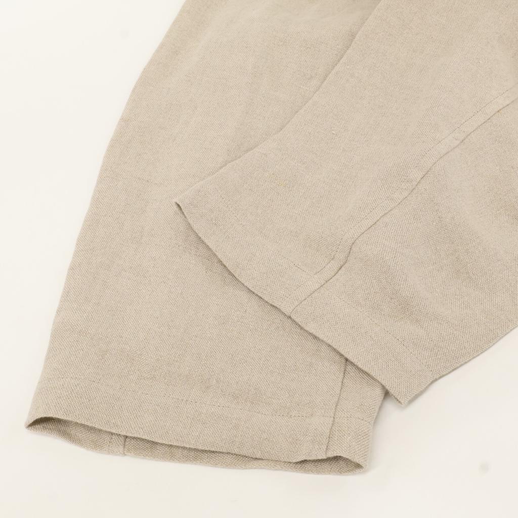 Heliopole 12003032021HN Beige Linen Long Coat Coat 38 beigeUsed