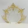 Heiligenscheine Kronen Marien Göttinnen Stirnband Göttinnen Kopfschmuck Kopfschmuck Tiaras Kronen Halloween Cosplay Hochzeitskostüm
