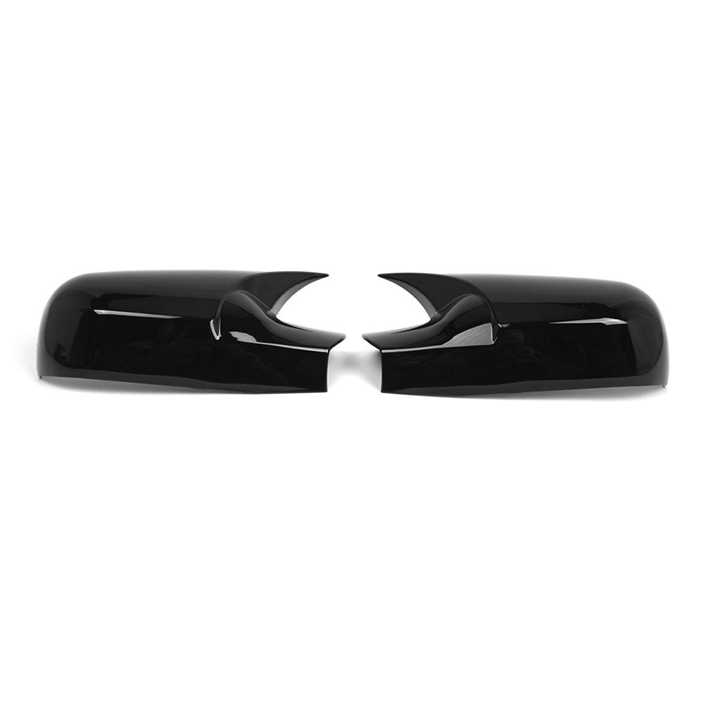 2pcs Side Mirror Cover Door Wing Mirror Cover Cap Replacement