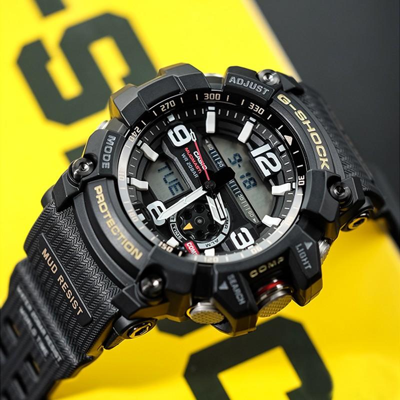 Casio G-SHOCK Seria Land Xiaoniwang Xiaoniwang Ceas de mână cu quartz multifuncțional impermeabil Mișcare cu quartz Curea din rășină Japonez și coreean GG-1000-1APR