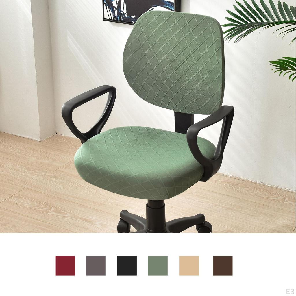 Home Rotate Seat Cover Slipcover Machine Washable Easy To Remove for Study Office