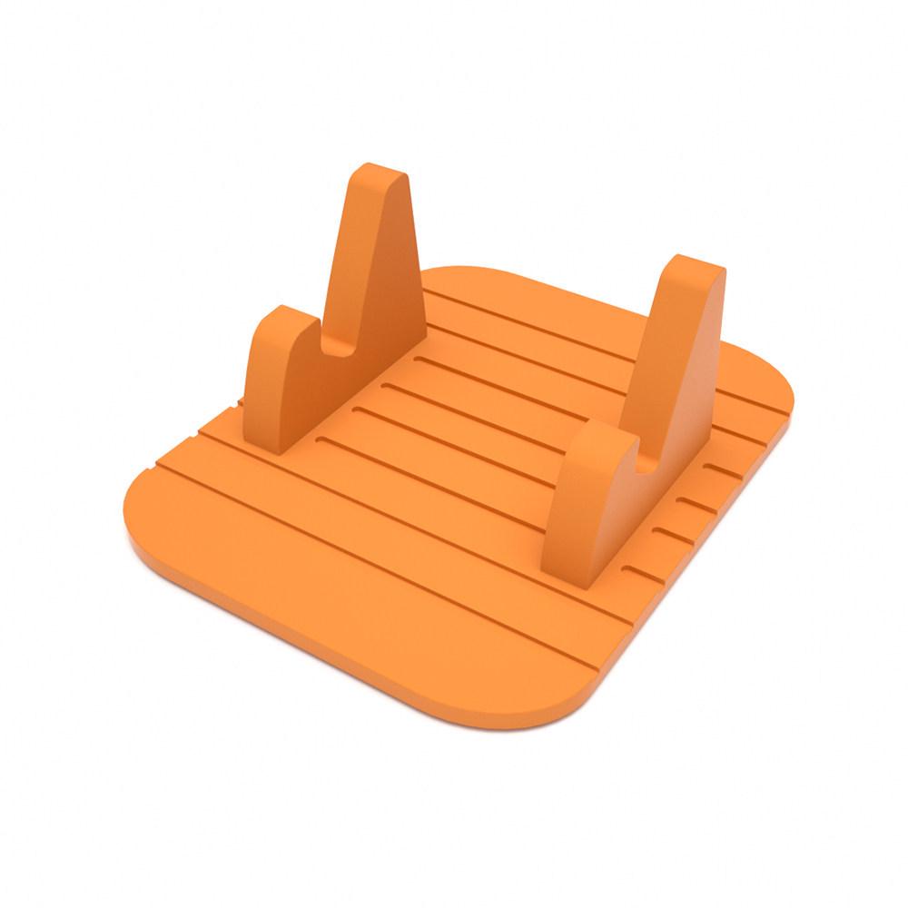 Non-Slip Silicone Car Phone & Tablet Holder for Navigation Phone holder оранжевый