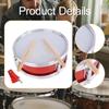 8" Snare Drum Schlagzeugstöcke mit Handschuhen Professionelle Musikinstrumente Musik Schlagzeug für Kinder Jungen