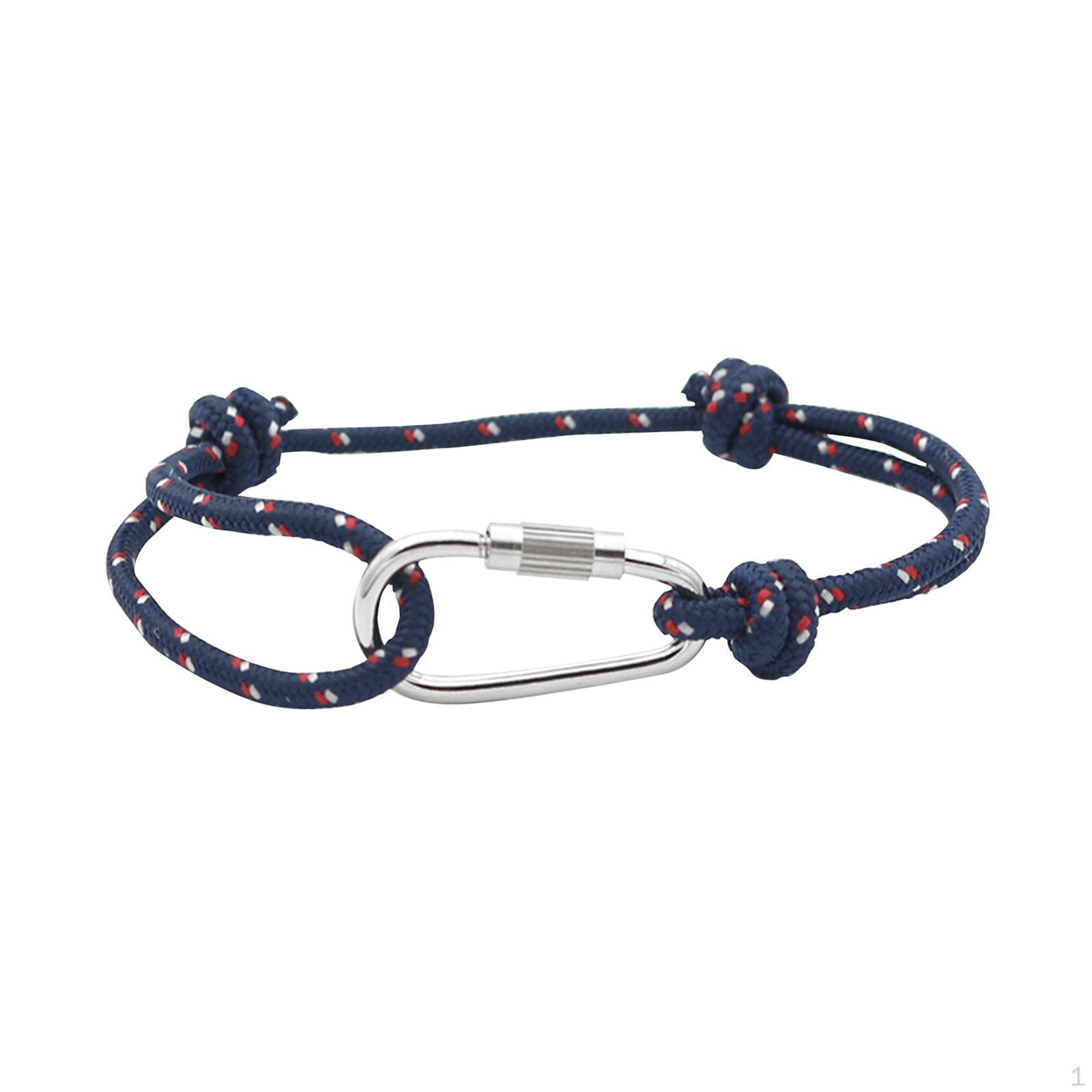 

Bracelet Classic Jewelry Handmade Gift Adjustable Ornaments Chain for Girls Boy Office Graduation синій