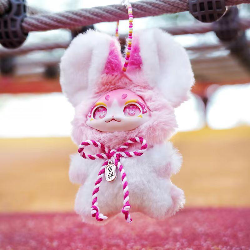 Dumia Popular Sell Pocket Blind Case Adorable Pet Mysterious Plush Pendant Adorable Pouch Pendant Animation Design Accessories Celebration Surprise