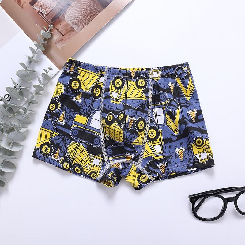 12-Pack Kids' Cotton Underwear For Boys - Cartoon Print Boxer Shorts And Briefs - Comfortable And Fun Styles For Everyday Wear