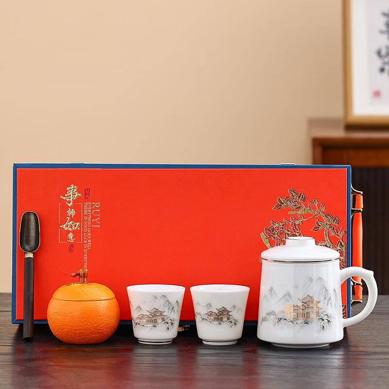 

Changqi Ceramic Handle Travel Tea Set