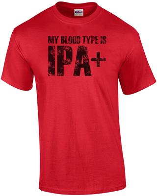 My Blood Type Is Ipa Plus T-Shirt