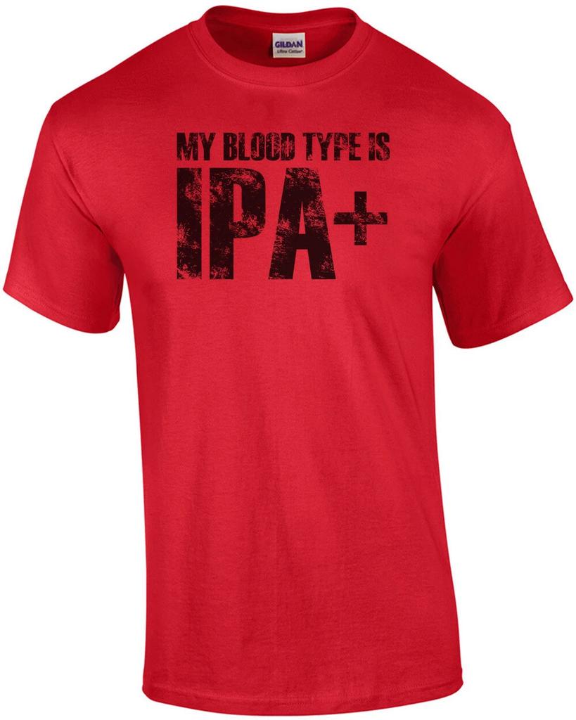 Mein Bluttyp Ist Ipa Plus T-Shirt