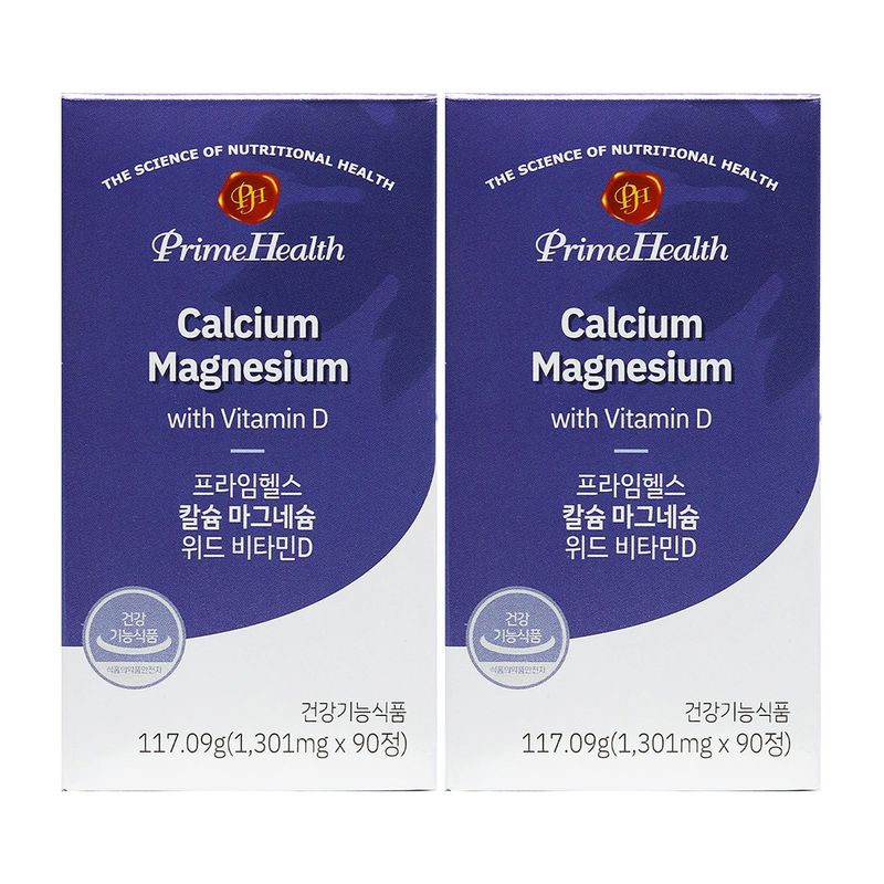 

Prime Health Calcium Magnesium with Vitamin D