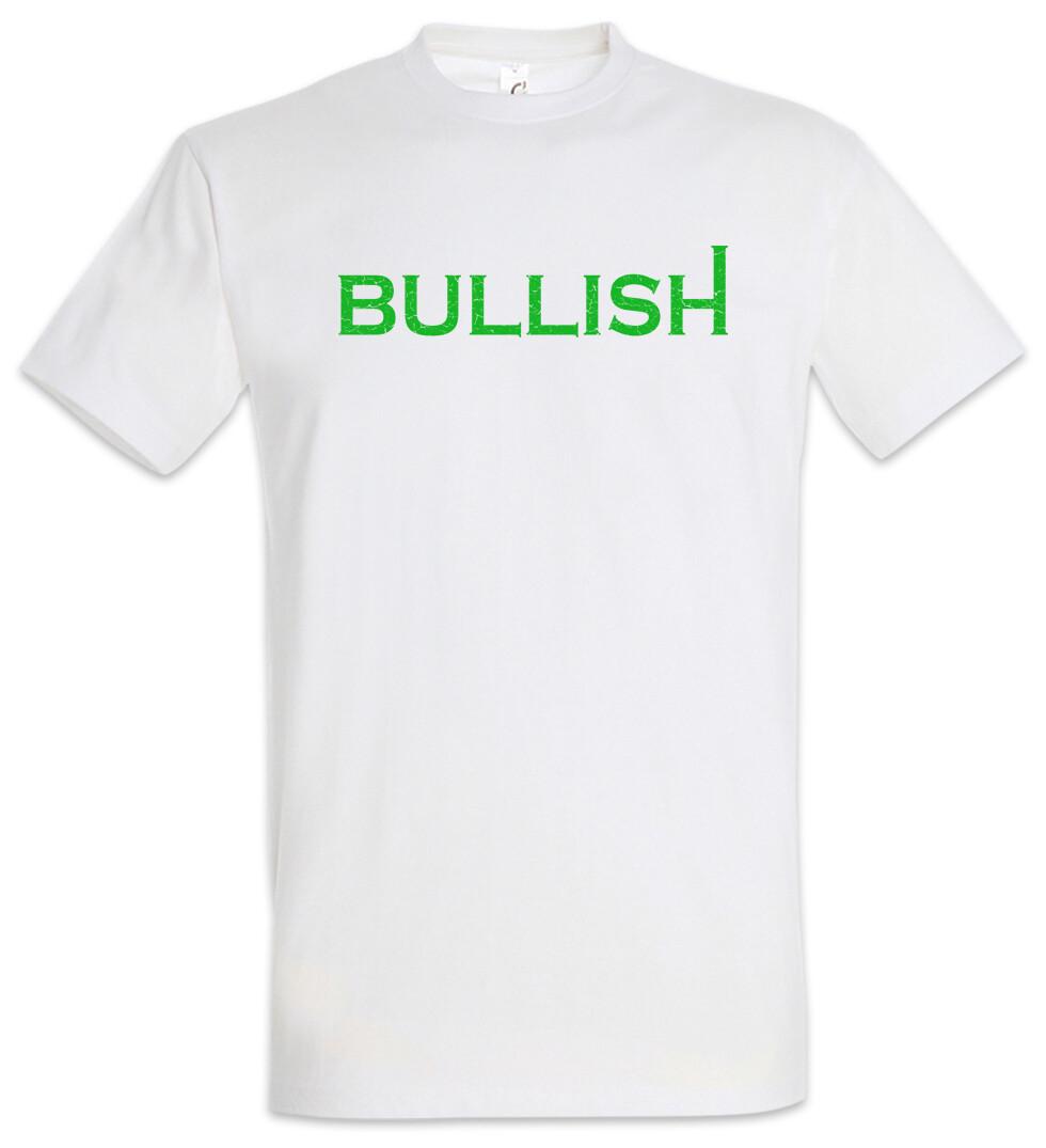 Bullish Mens T-Shirt Mens Womens Tees Top Bullish Bearish Investment Banker Day Trader Stock Market M