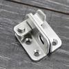 Yue Qin Hasp Door Padlock Small Anti-theft Latch,stainless Steel Padlock Toggle Latch Security Door Latches,left Open - PR