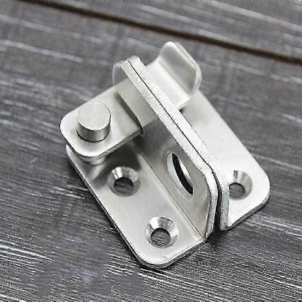 Yue Qin Hasp Door Padlock Small Anti-theft Latch,stainless Steel Padlock Toggle Latch Security Door Latches,left Open - PR