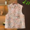 Grandma's Spring Shawl Vest: Stylish Age-Reducing Chinese Style for Middle-Aged and Elderly