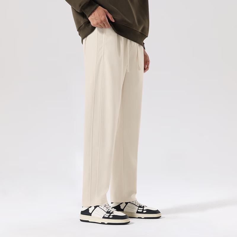 MINISO Men's American Style Corduroy Straight-Leg Casual Pants