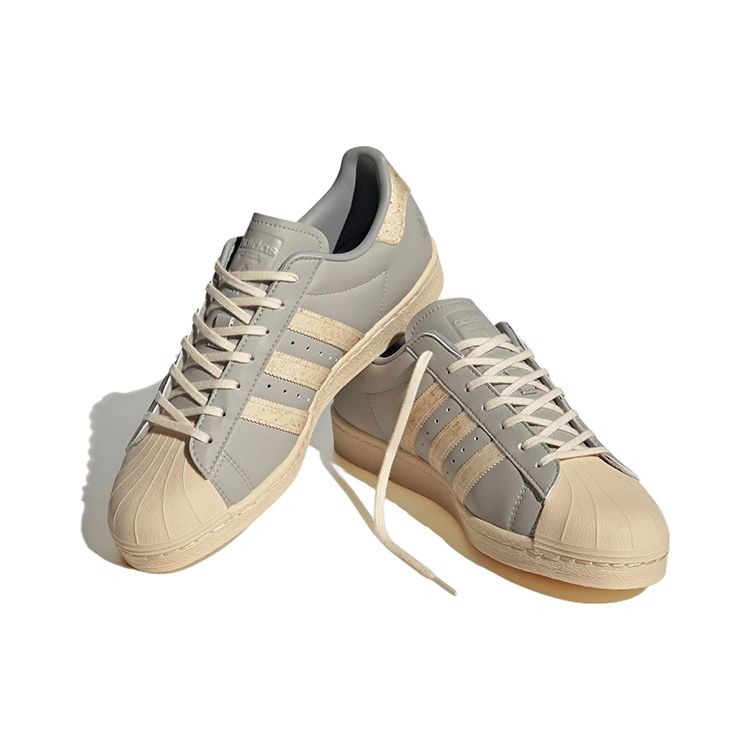 Adidas Originals Superstar Series 82 Slip-Resistant Durable Lightweight Low-Top Skate Shoes Unisex Sneakers Gray IE6958