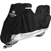 COVERGROUP Ultra Water-Repellent Motorcycle Cover, Fits Large 250cc and 400cc Motorcycles Up To 245cm, 420D Durable Thick Heat-Resistant Waterproof Du