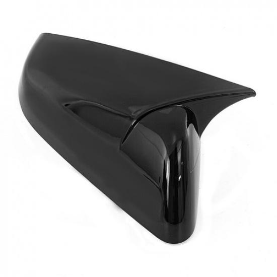 Pair Side Mirror Covers Trim Black Fits 2018 -2024 Chevy Equinox GMC Terrain