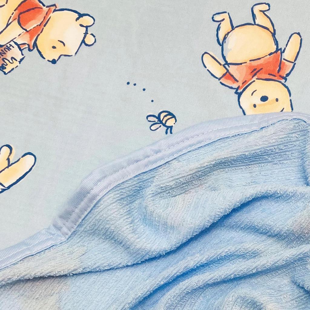 MORIPiLO Disney Summer Blanket Winnie the Pooh and Comfortable Cool Single 140x190cm Melty To the Touch For Children and Adults Towel Blanket Skin