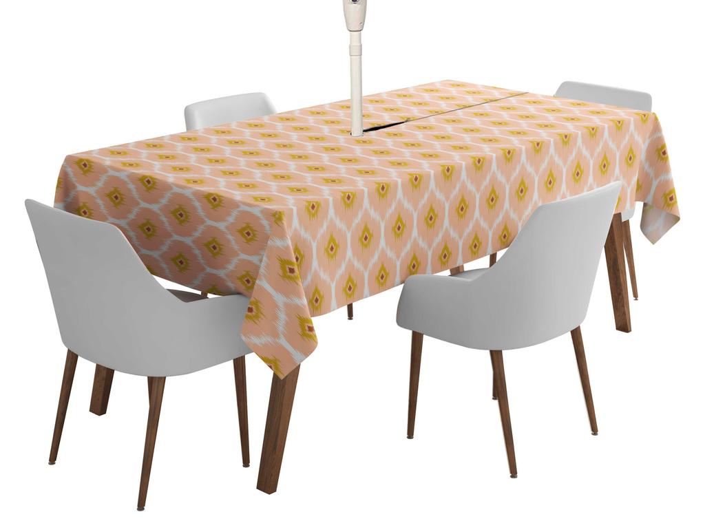 Vargottam Indoor Outdoor  Tablecloth  58x102 Inch  Rectangle  Tablecloth Waterproof Patio  Table  Cloths- Spring Summer  Table