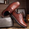 Herren Casual Business Rutschfestes Schuhwerk Mode Weichsohlige Arbeitsschuhe Herren Formelle Lederschuhe Bequeme Herren Flache Zapatillas