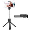 Live Video Tripod Selfie Stick Stainless Steel Telescopic Folding Portable Selfie Rod with Remote Control