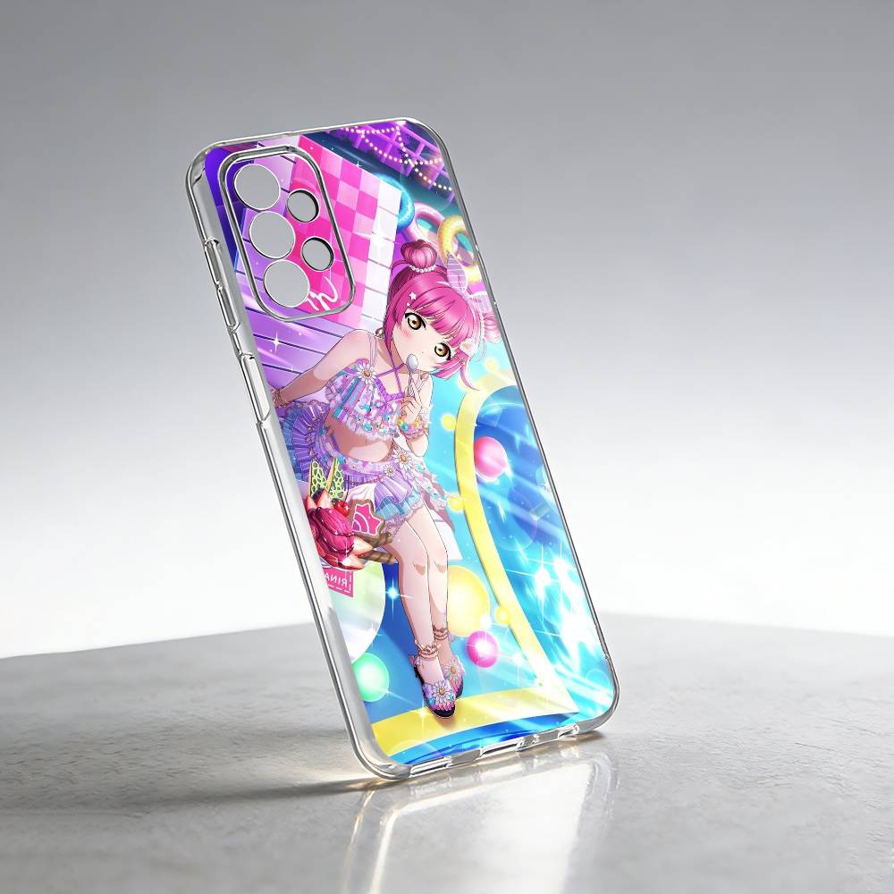 Anime Nijigasaki Phone Case For Samsung S25,S24,S21,S22,S23,S30,Ultra,S20,Plus,Fe Transparent Cover