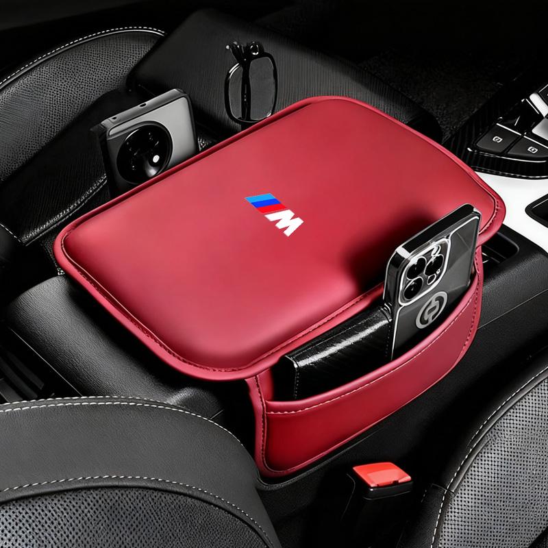 Car Armrest Box Mat Stowing Tidying Cushion Protective Pad For BMW M E34 E36 E60 E90 E46 E39 E70 F10 F20 F30 X5 X6 X1 M3 M5 M6