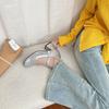 2025 summer new Mary Jane woven single shoes women wear high-end temperament single shoes women thick heels are not tired