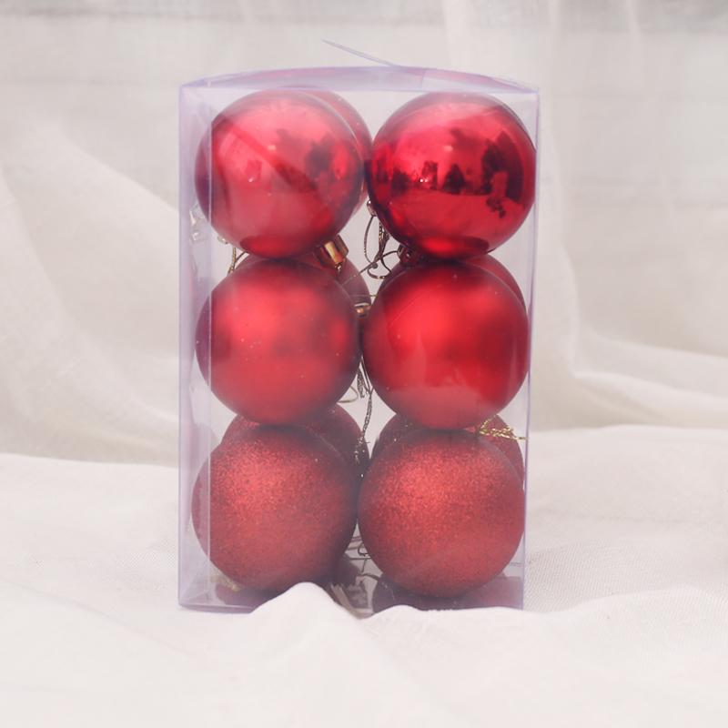 

Перламутровые красные елочные шары: 3-10 см для украшения дерева и магазина (6СМ, 8СМ, 10СМ)