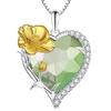 Silver 925 Chain Necklace August Strawberry