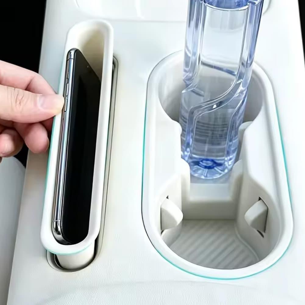 For 2026 GWM ORA 5 Center Console Cup Holder Center Console Storage Box Silicone Cup Holder TPE Mobile Phone Slot Accessories